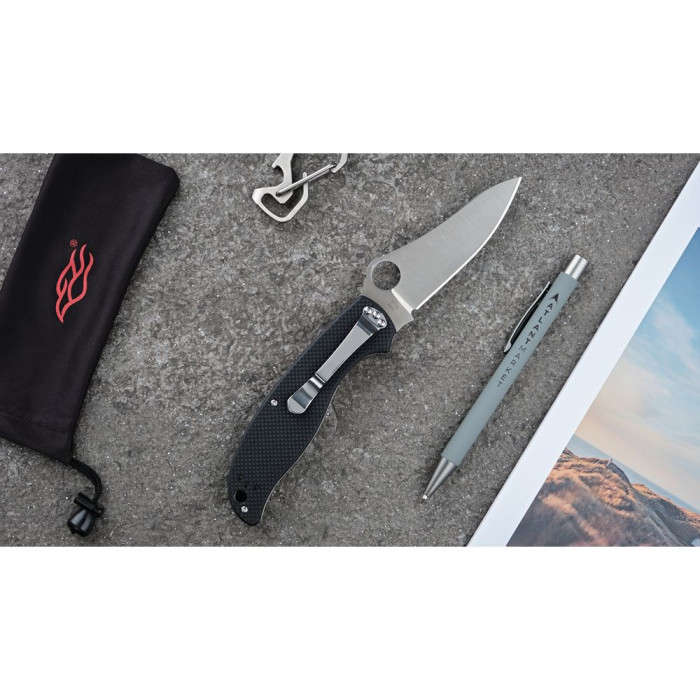 Нож Ganzo G734, черный  