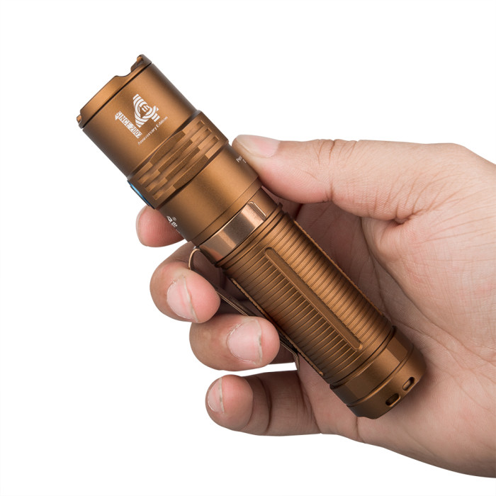 Фонарь TrustFire MC5, золотой  