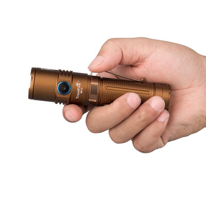 Фонарь TrustFire MC5, золотой  