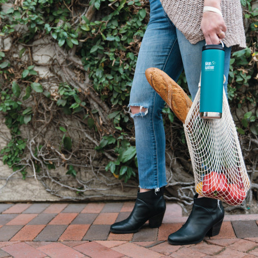 Термочашка Klean Kanteen TKWide Cafe Cap Emerald Bay 592 ml  