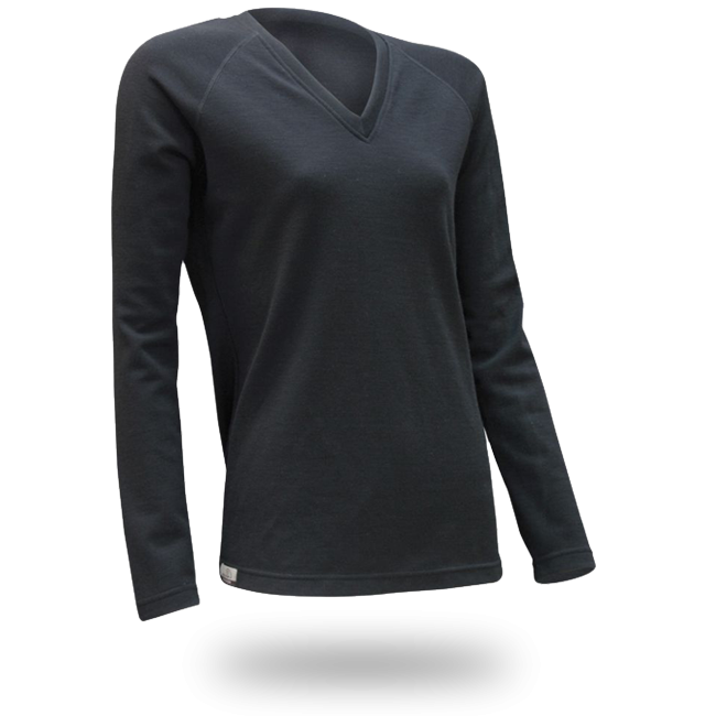 Футболка женская Lasting Kely 9090 черная, L  