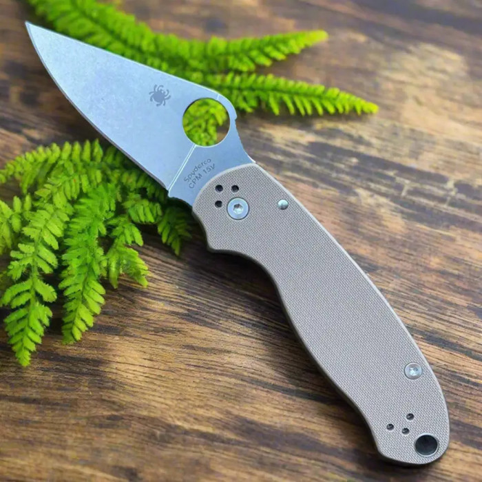 Нож Spyderco Para 3 Sprint Run, CPM 15V, G-10 brown  