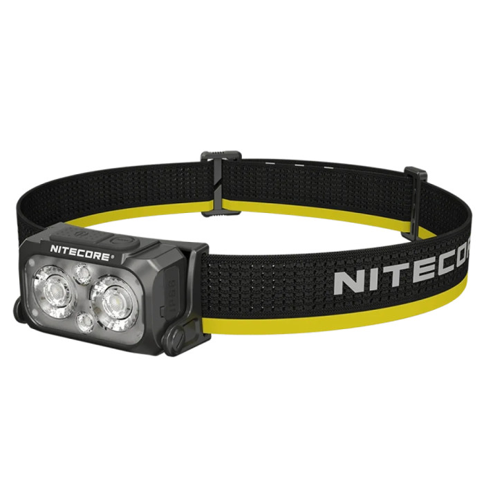 Фонарь налобный Nitecore NU25 MCT (UHE LED, 400 люмен, USB-C)  