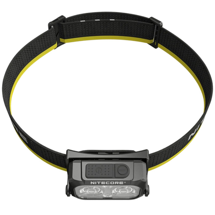 Фонарь налобный Nitecore NU25 MCT (UHE LED, 400 люмен, USB-C)  
