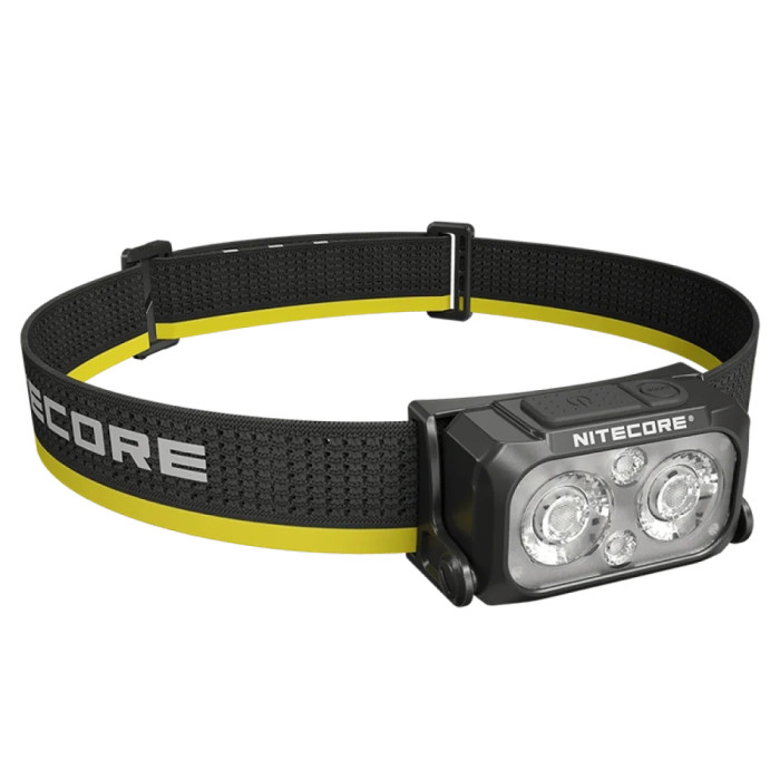 Фонарь налобный Nitecore NU25 MCT (UHE LED, 400 люмен, USB-C)  