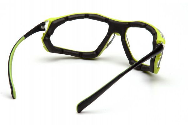 Очки Pyramex Proximity (clear) black\lime frame H2MAX Anti-Fog прозрачные  