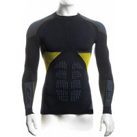 Футболка Accapi Synergy Long Sleeve Shirt Man 920 black/lemon 
