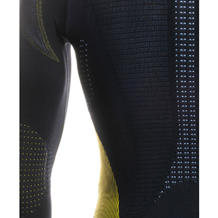 Футболка Accapi Synergy Long Sleeve Shirt Man 920 black/lemon , M-L  