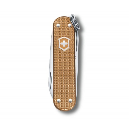 Классический нож-брелок Swiss Army Knife, Classic SD Alox Colors, 58 mm, Wet Sand, Gift Box  