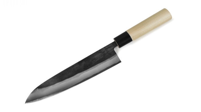Нож кухонный Tojiro Double-Edged Shirogami Steel Chef Knife 210mm F-694  