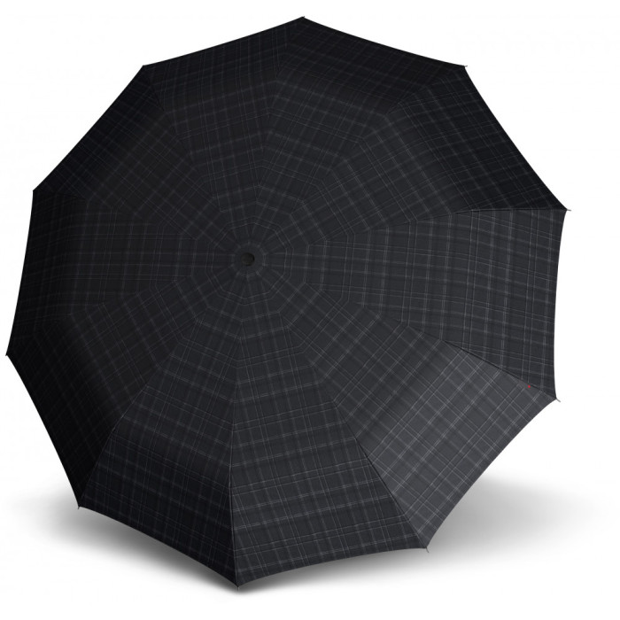 Зонт Knirps T.771 Men's Prints Check Полуавтомат / Трость / 10спиц / D111x92см  