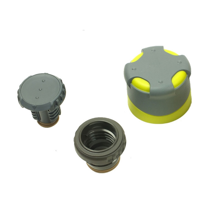 Термос с двойной пробкой Thermos Mountain 900 мл серебряный (150062)  