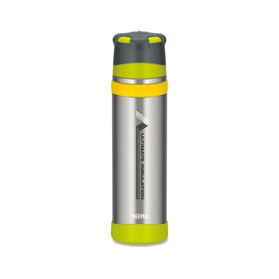 Термос с двойной пробкой Thermos Mountain 900 мл серебряный (150062)