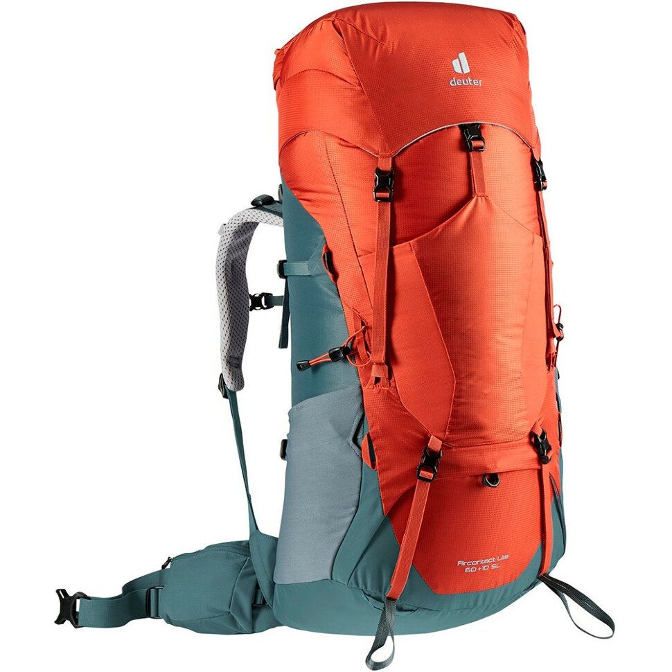 Рюкзак Deuter Aircontact Lite 60 + 10 SL 5212 paprika-teal