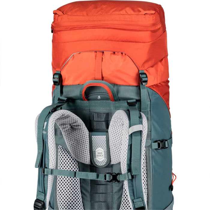 Рюкзак Deuter Aircontact Lite 60 + 10 SL 5212 paprika-teal  