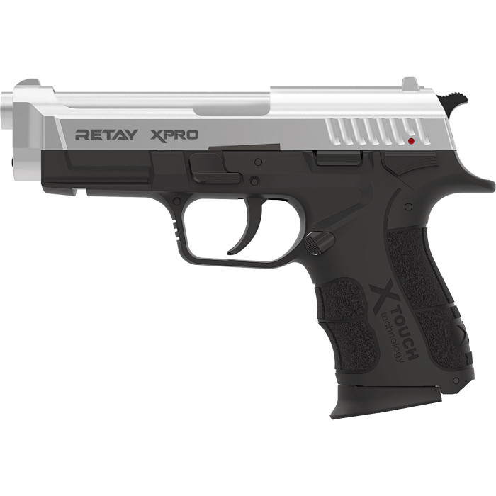 Пистолет стартовый Retay XPro 9мм chrome (R570510С)  