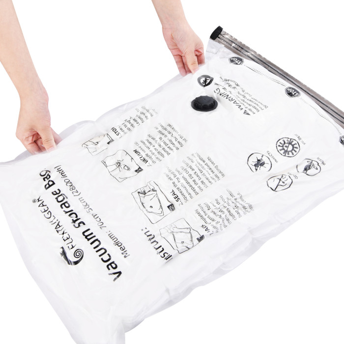 Вакуумные пакеты Flextail, размер S (40х60 см), 4 шт.  