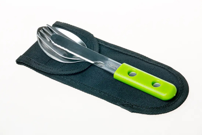 Набор Ложка/вилка/нож TRAMP (нержавеющая сталь) в чехле UTRC-052  