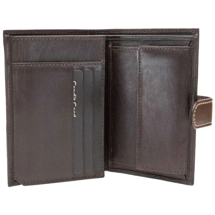 Портмоне мужское кожаное Semi Line RFID Brown (P8266-1)  