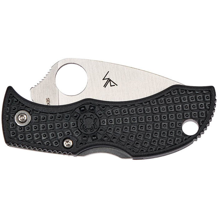 Нож Spyderco Manbug Lightweight Leaf серрейтор black (MBKLFS)  