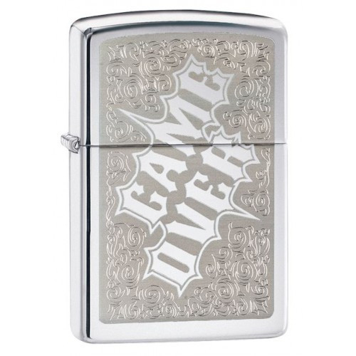 Зажигалка Zippo 250 Game Over 28447  