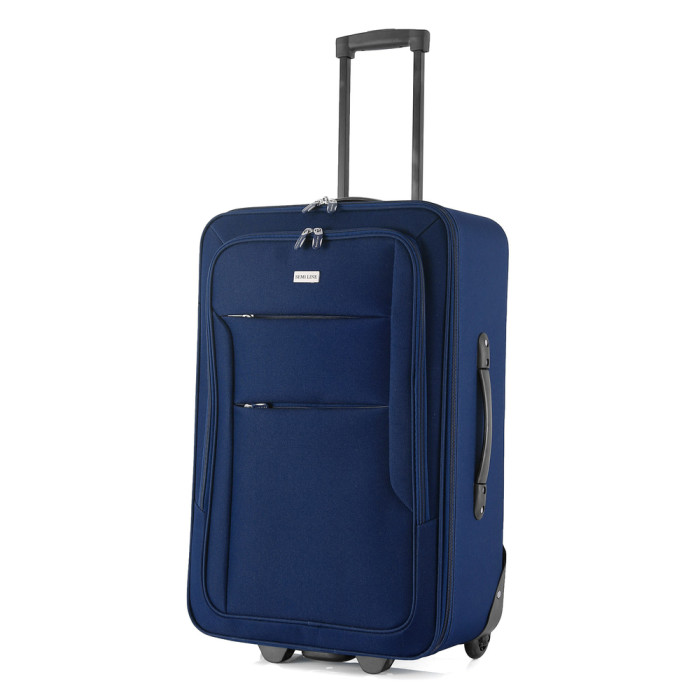 Чемодан Semi Line 24" (M) Blue (T5677-2)