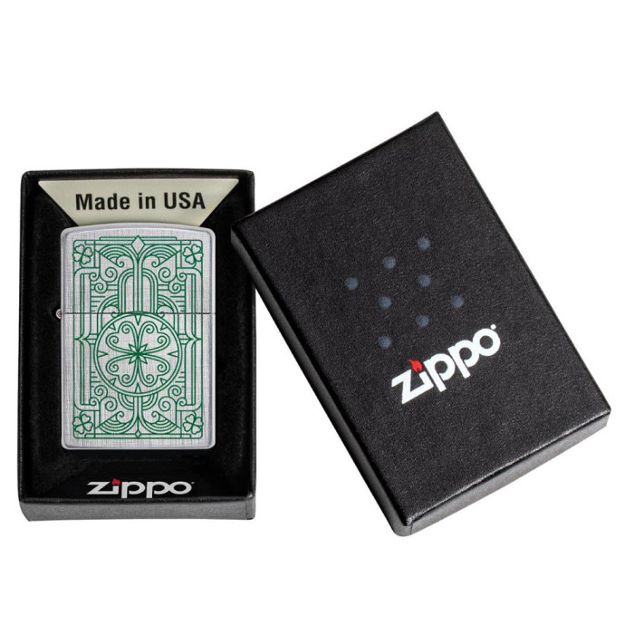 Зажигалка Zippo 28181 21PFSPR Luck Design (49593)  