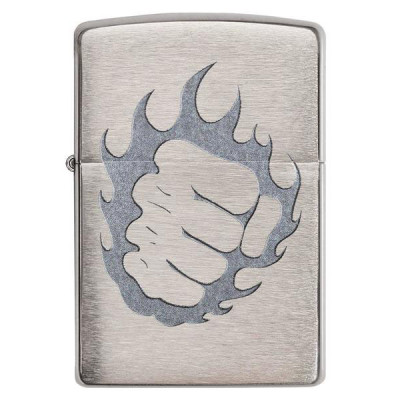Зажигалка Zippo 200 Tattoo Fire And Fist 29428