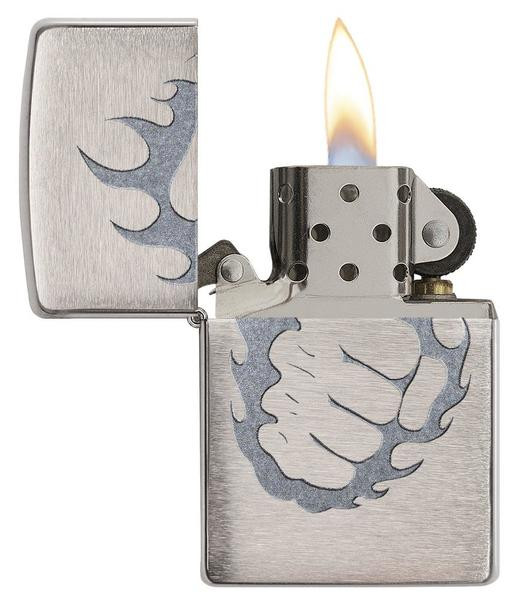 Зажигалка Zippo 200 Tattoo Fire And Fist 29428  