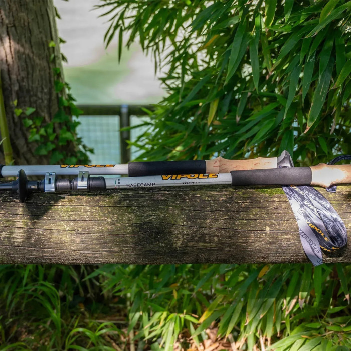 Палки трекинговые Vipole Base Camp Cork DLX (S25 06)  