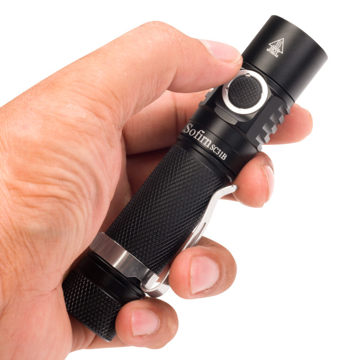 Ручной фонарь Sofirn SC31B SST20LED, 1000 лм, 6500K + 18650 (SC31Bkit)  