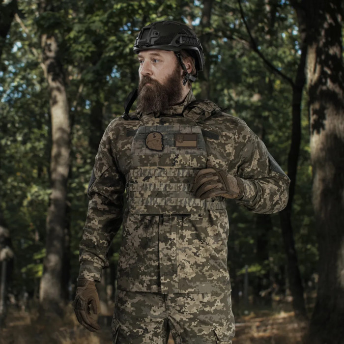 Плитоноска Ukrarmor Modular Vest Platform (M.V.P.) Lite. Cordura 1000 Пиксель  