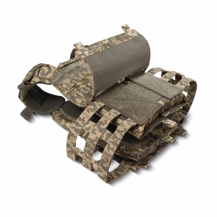 Плитоноска Ukrarmor Modular Vest Platform (M.V.P.) Lite. Cordura 1000 Пиксель  
