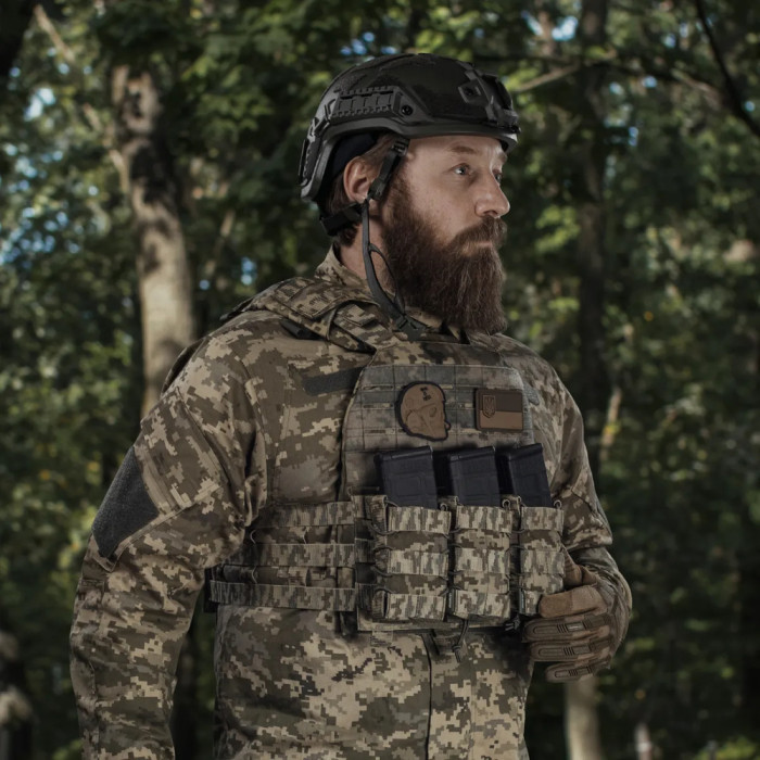 Плитоноска Ukrarmor Modular Vest Platform (M.V.P.) Lite. Cordura 1000 Пиксель  