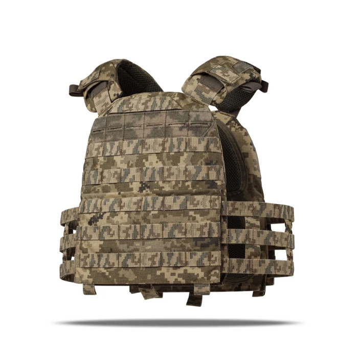 Плитоноска Ukrarmor Modular Vest Platform (M.V.P.) Lite. Cordura 1000 Пиксель  