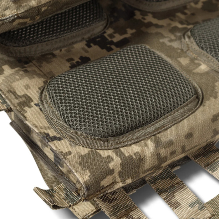 Плитоноска Ukrarmor Modular Vest Platform (M.V.P.) Lite. Cordura 1000 Пиксель  
