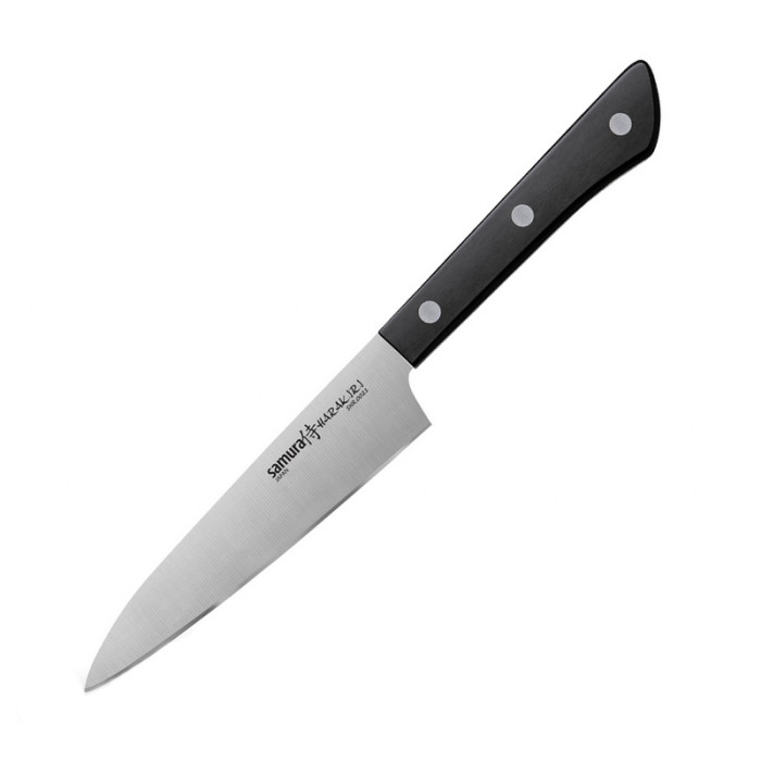 Нож кухонный Samura Harakiri универсальный, 120 мм, Black SHR-0021B  