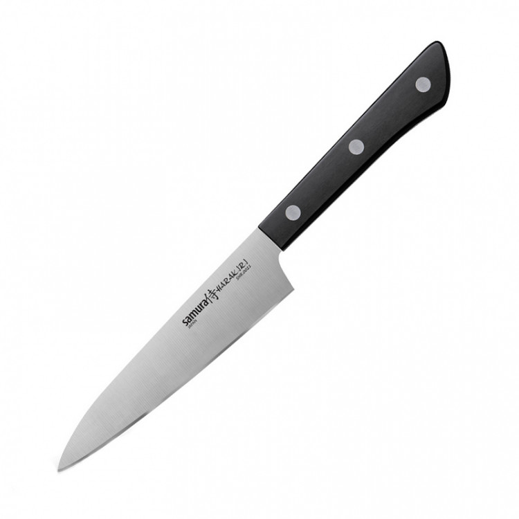 Нож кухонный Samura Harakiri универсальный, 120 мм, Black SHR-0021B 