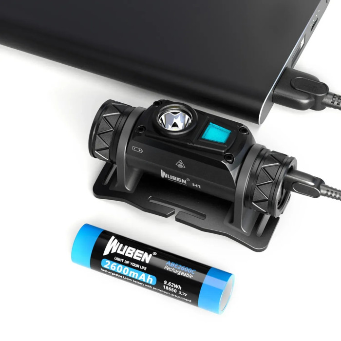 Фонарь Wuben H1, черный  