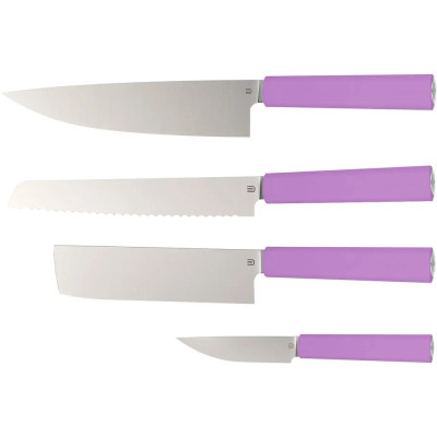 Набор кухонных ножей Butterfork Purest Set Mist Violet