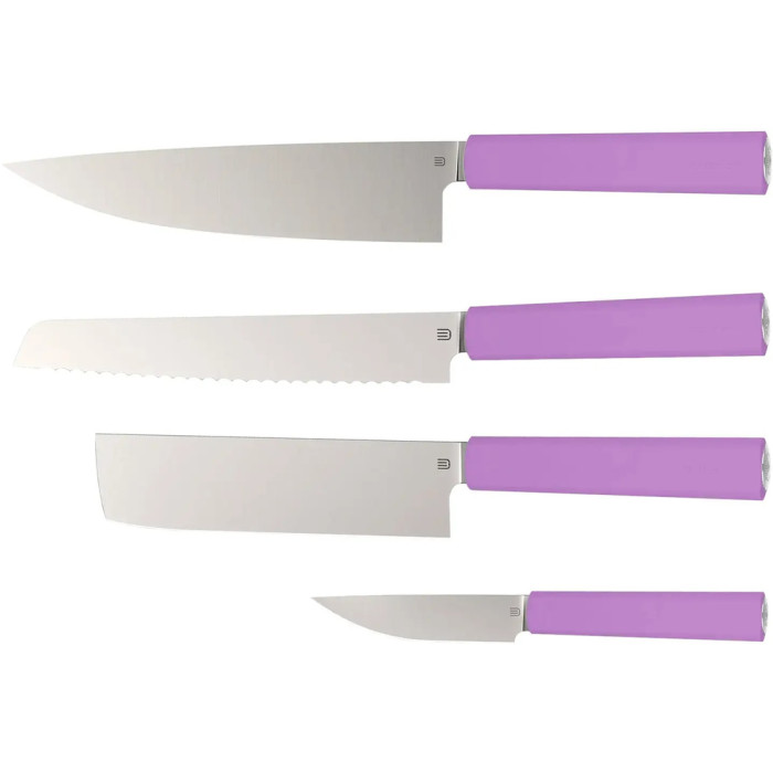 Набор кухонных ножей Butterfork Purest Set Mist Violet