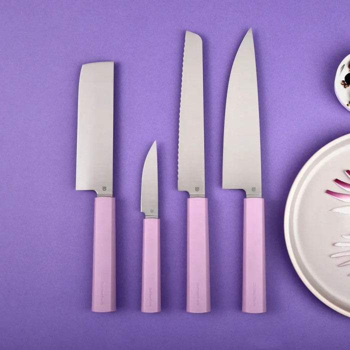 Набор кухонных ножей Butterfork Purest Set Mist Violet  