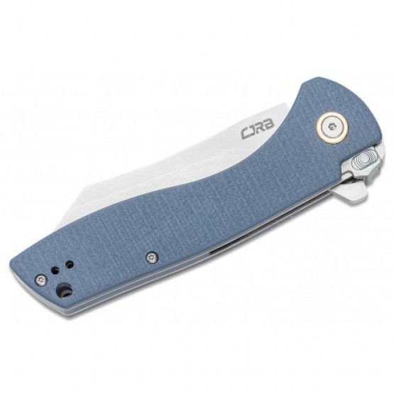 Нож CJRB Kicker SW, D2, G10 ц:blue  