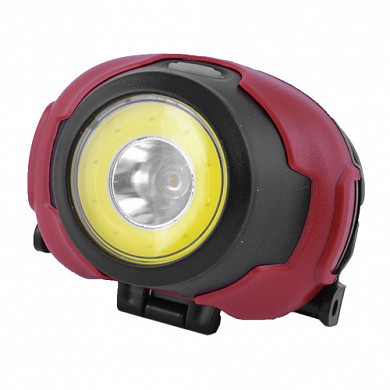 Фонарь налобный Police 1802-COB+LED  