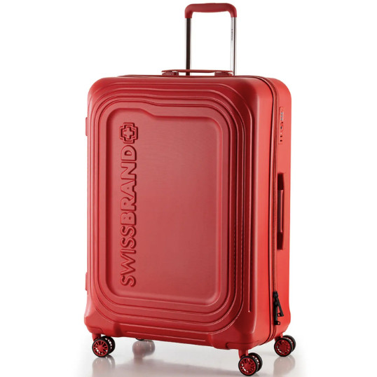 Чемодан Swissbrand London (M) Red (SWB_LHLON201M) 