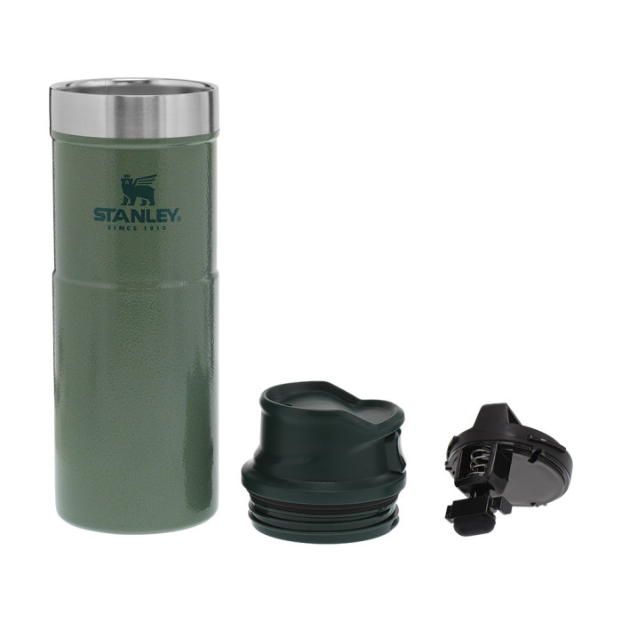 Термочашка Stanley Classic Trigger-action Hammertone Green 0.47 л  