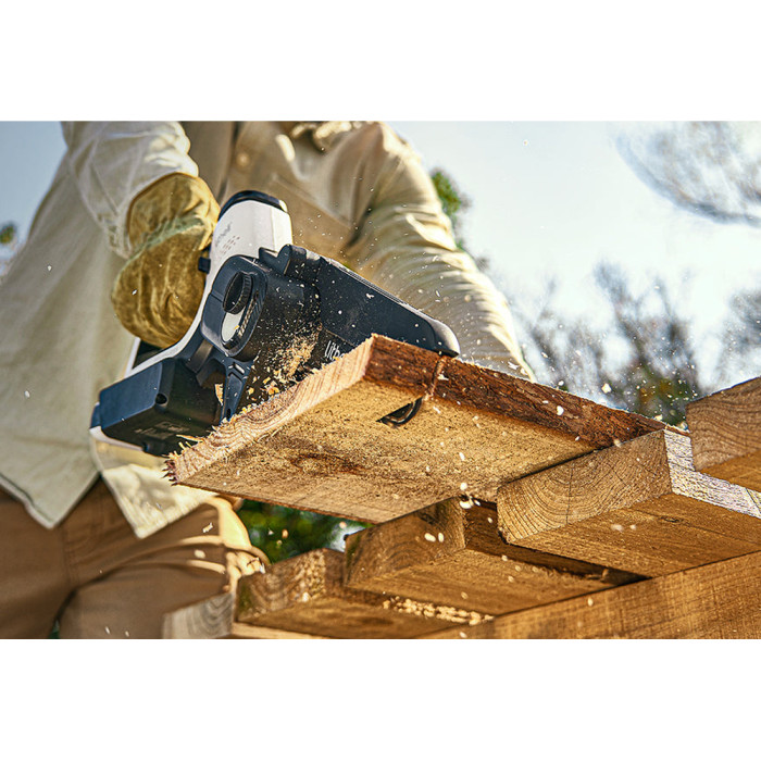 Аккумуляторная мини-пила бесщеточная, питание от павербанка (УМБ Litheli Power Bank 10000 mAh, 45 W, 2А в комплекте)  