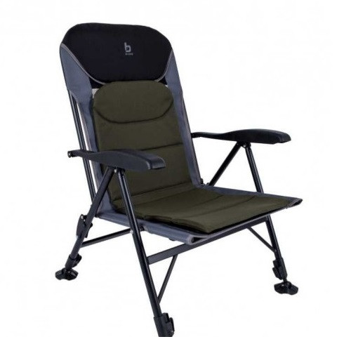 Кресло раскладное Bo-Camp Pike Black/Grey/Green (1204110)  