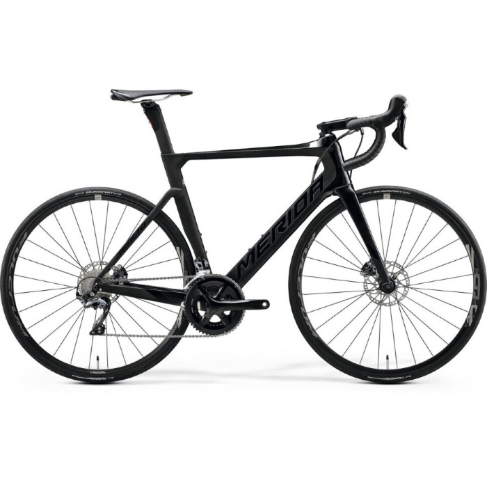 Велосипед Merida 2020 reacto disc 5000 m-l glossy black/silk black 