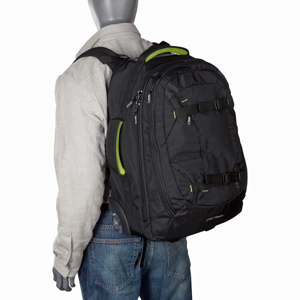 Сумка-рюкзак на колесах Caribee Fast Track 45 (черный)  